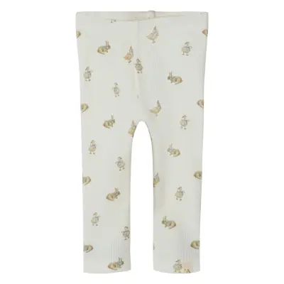 Lil'Atelier Nbnlavo Emo Slim Leggings Lil - White - 80