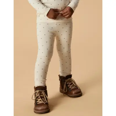 Lil'Atelier Nmflalo Tai Slim Legging Lil - Cream - 122