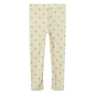 Lil'Atelier Nmfnalu Wo/Mo Slim Legging Lil Kräm