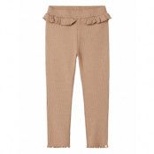 Lil'Atelier Nmfsophia Sim Pant Lil Beige