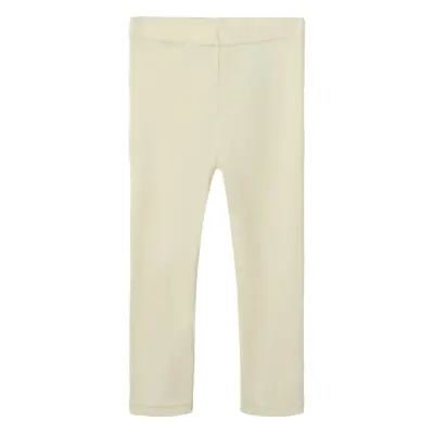 Lil'Atelier Nmnnalu Rib Wo/Mo Slim Legging Lil Kräm