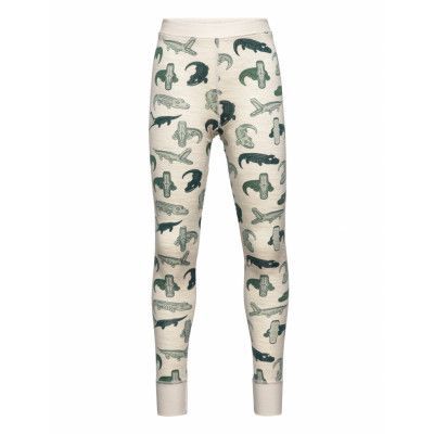 Lin - Leggings Outerwear Base Layers Base Layer Bottoms Multi/mönstrad Hust & Claire