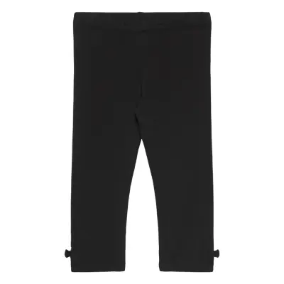 Lindex Capri Leggings With Bow Svart