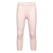 Lindex Capri Leggings With Lace - Pink - 92