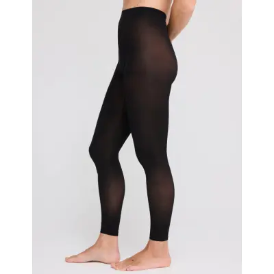 Lindex Leggings 2 P 50 Den Super Stre - Black - XL