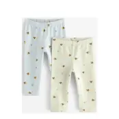 Lindex Leggings 2 Pack - Multi/patterned - 62