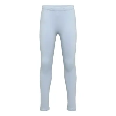 Lindex Leggings Basic Brushed Inside Blå