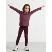 Lindex Leggings With Brushed Inside - Burgundy - 92