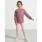 Lindex Leggings Basic Brushed Inside - Pink - 110