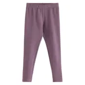 Lindex Leggings Basic Brushed Inside - Purple - 92
