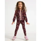 Lindex Leggings Br Aop Meadow - Brown - 92