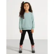 Lindex Leggings Brushed Inside Basic - Black - 116