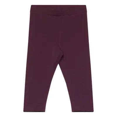 Lindex Leggings Brushed Inside Basic - Purple - 56