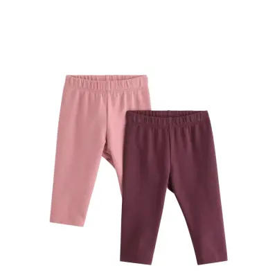 Lindex Leggings Brushed Inside Basic Rosa