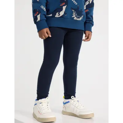Lindex Leggings Extra Durable - Navy - 98