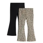 Lindex Leggings Flare Br Inside 2 Pa - Multi/patterned - 98