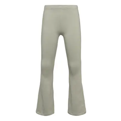 Lindex Leggings Flare Brushed Inside - Green - 104