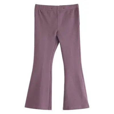Lindex Leggings Flare Brushed Inside Lila