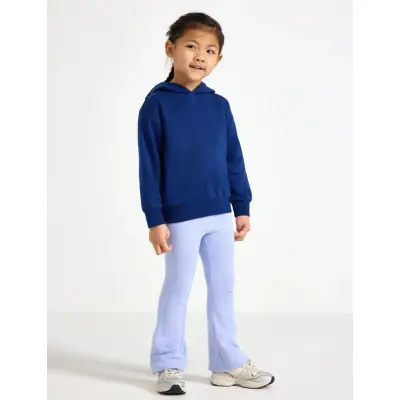 Lindex Flared Leggings With Brushed Inside - Purple - 98