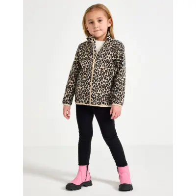 Lindex Leggings Fleece - Black - 104