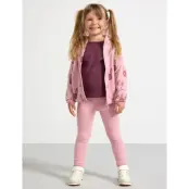 Lindex Leggings Fleece - Pink - 128
