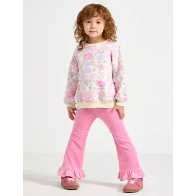 Lindex Leggings In Velour - Pink - 122