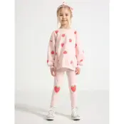 Lindex Leggings Kneepatch Strawberrie - Multi/patterned - 92