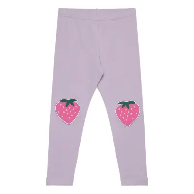 Lindex Leggings Kneepatch Strawberrie Rosa