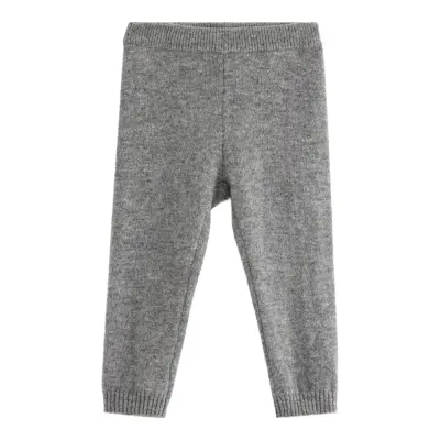 Lindex Leggings Knitted Wool Grå
