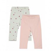 Lindex Leggings Ladybug 2 Pack Rosa