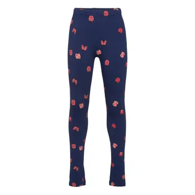 Lindex Leggings Ladybug Aop Blå