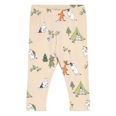 Lindex Leggings Moomin Beige