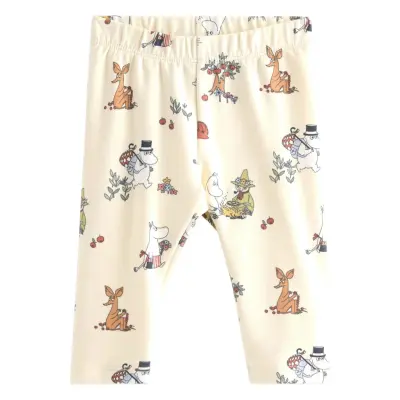 Lindex Leggings Moomin - Cream - 74
