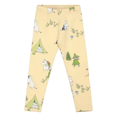 Lindex Leggings Moomin Gul