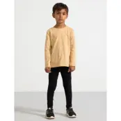 Lindex Leggings Solid Basic Sj - Black - 110