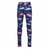 Lindex Leggings Sterry Sky Aop Multi/patterned