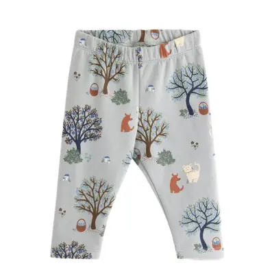Lindex Leggings Tree - Grey - 74