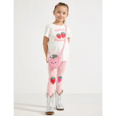Lindex Leggings - White - 128