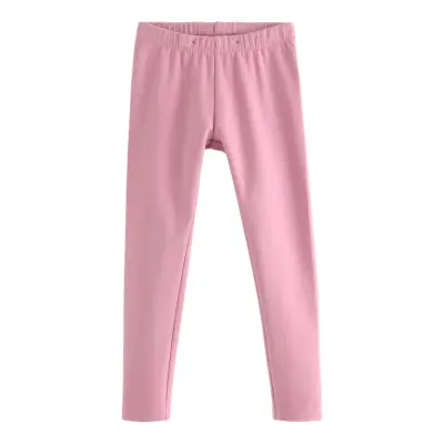 Lindex Leggings With Brushed Inside - Pink - 140