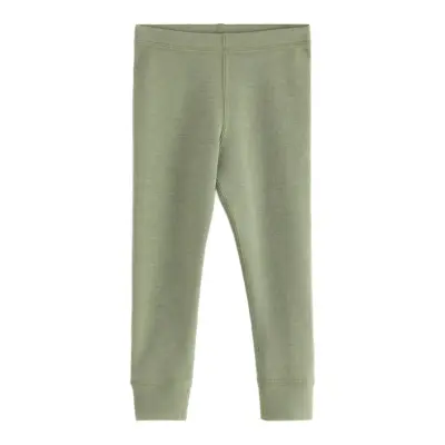 Lindex Merino Wool Leggings - Green - 74