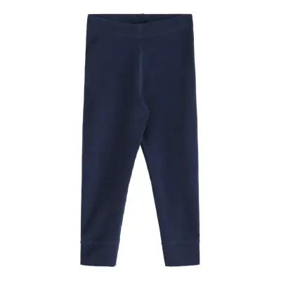 Lindex Merino Wool Leggings - Navy - 62