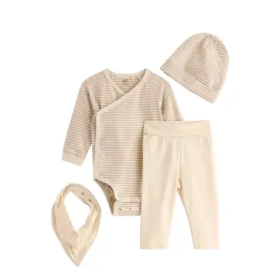 Lindex Set 4 Pcs Wrap Body Leggings C Beige