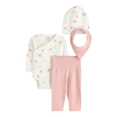 Lindex Set 4 Pcs Wrap Body Leggings C Rosa