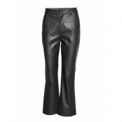 Lisa Pu Trousers Leather Leggings/Byxor Svart Gina Tricot