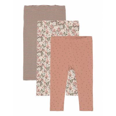 Liva - Leggings 3-Pack Bottoms Leggings Multi/patterned Hust & Claire