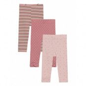 Liva - Leggings 3-Pack Bottoms Leggings Rosa Hust & Claire