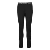 Logo Elastic Milano Leggings Leggings Svart Calvin Klein Jeans