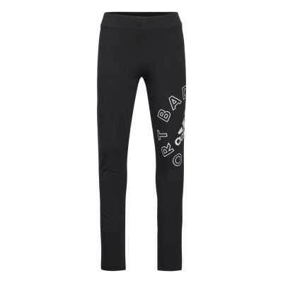 Logo Tights Leggings Svart Adidas Sportswear