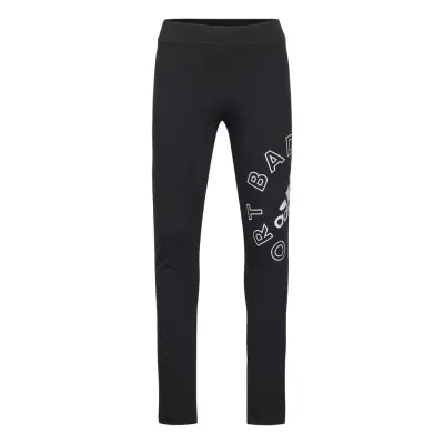 Logo Tights Leggings Svart Adidas Sportswear