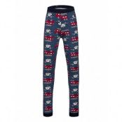 Long Johns Aop Preschool Leggings Blå Polarn O. Pyret